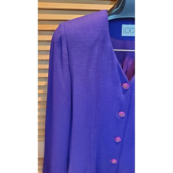 Two piece deep purple suit - Picture 4 of 7